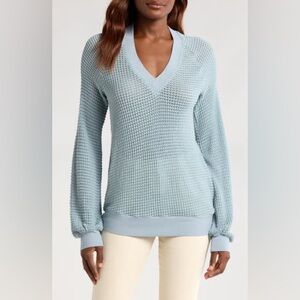 GIBSONLOOK OPEN KNIT SWEATER TOP ❤️NWT❤️